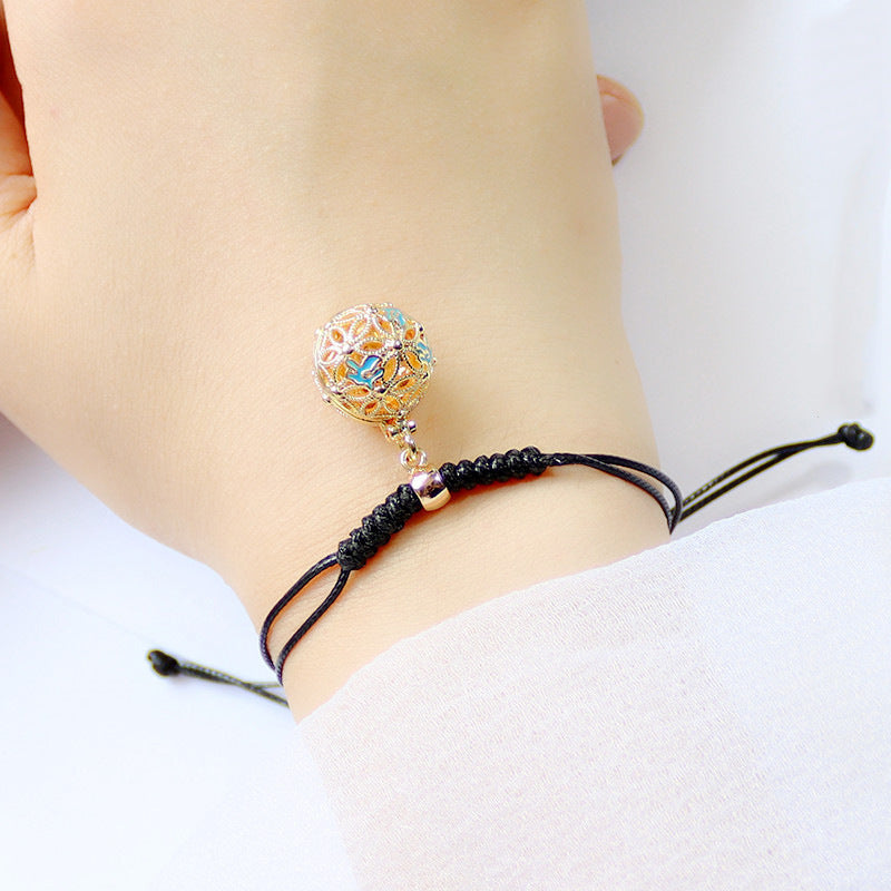 Pulsera De Cobre Difusor De Esmalte Antiguo al por mayor